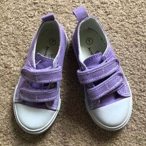 Toddler Purple Velcro Shoes